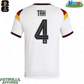 Tyskland Jonathan Tah #4 Hemmatröja VM 2026 Kortärmad